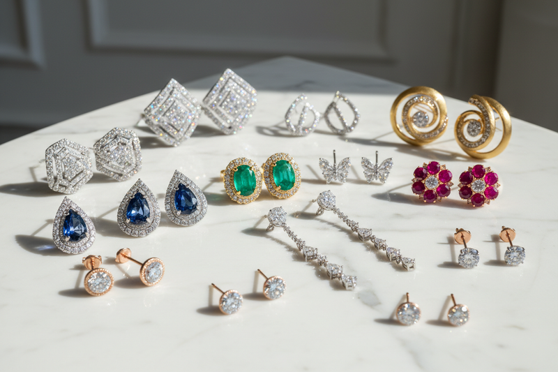 💎 Diamond Earrings For Her